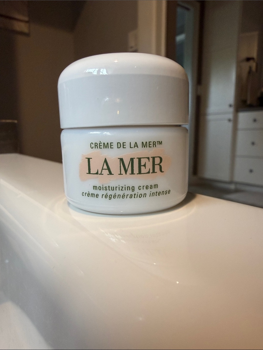 La Mer Moisturizing Cream Jar 0.5 oz— White